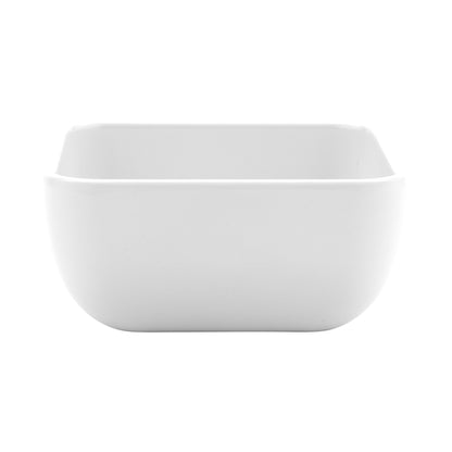 16 oz. (18 oz. Rim-Full), 4.75" Square Bowl w/ Rounded Corners, 2" deep (Set of 4 ea.)