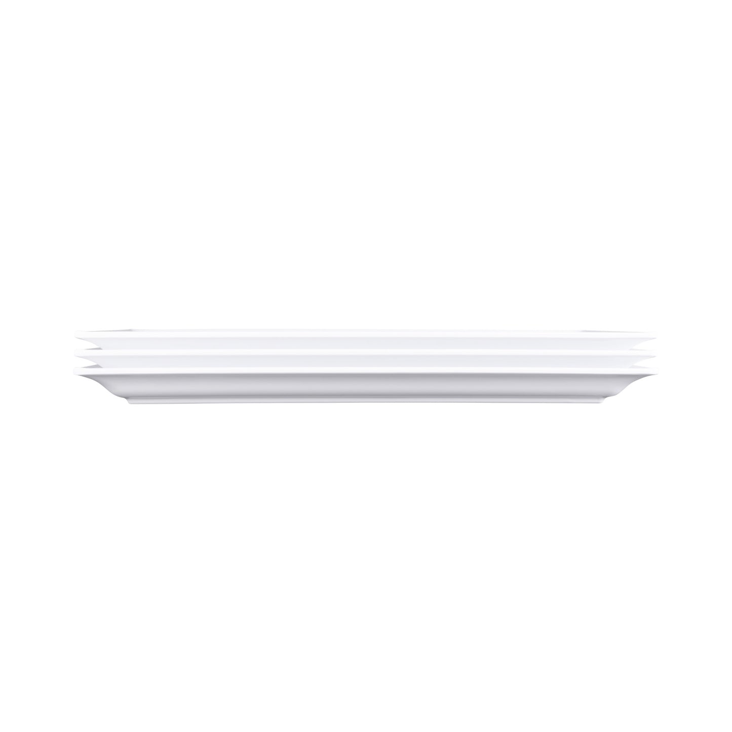Melamine Rectangular Serving Platter - White
