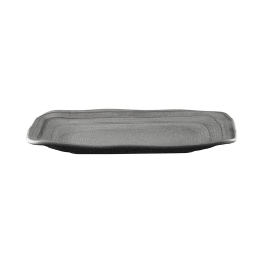 Melamine Irregular Rectangular Plate - Granite Stone Design