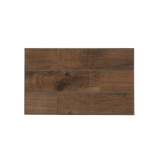 Full Size Hot Well Cover, Ceramic Faux Walnut Wood, 22" x 13.25", G.E.T Hot Well Covers