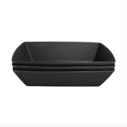 Melamine Rectangular Bowl - Black