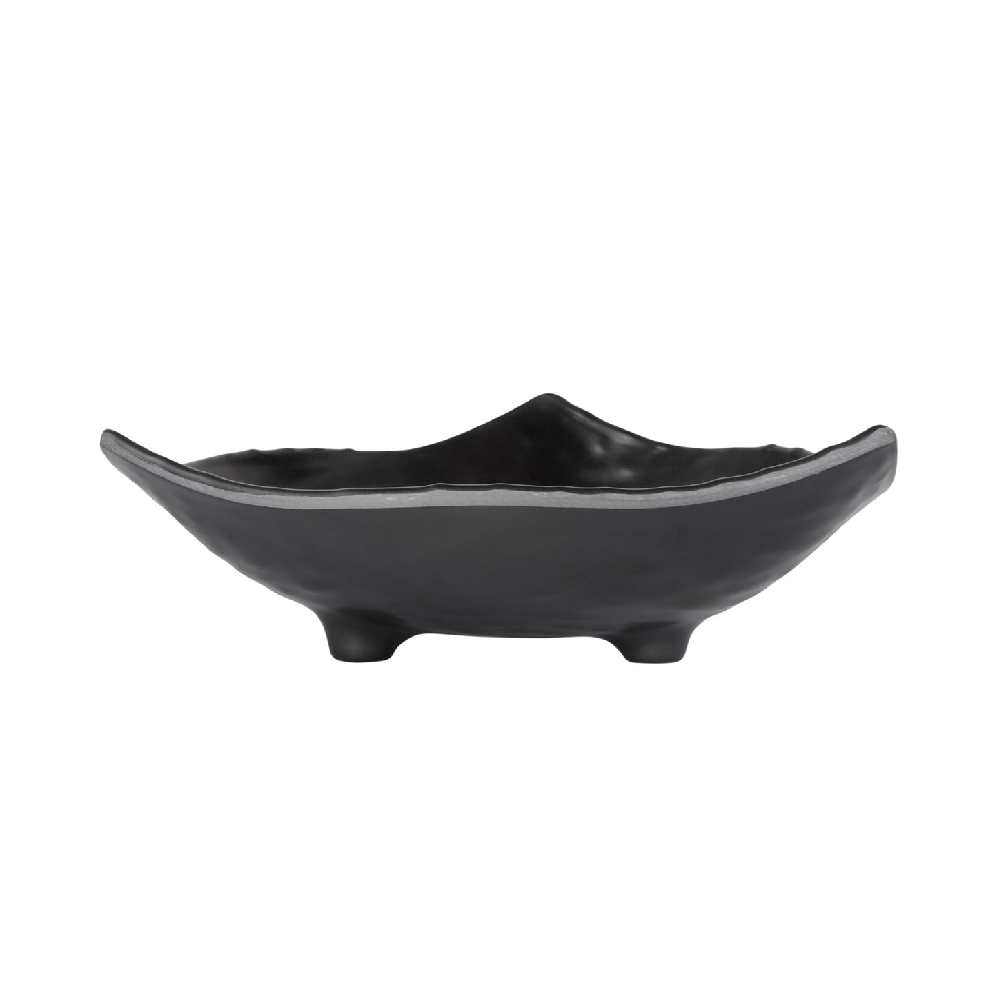 Melamine Triangle Bowl - Black