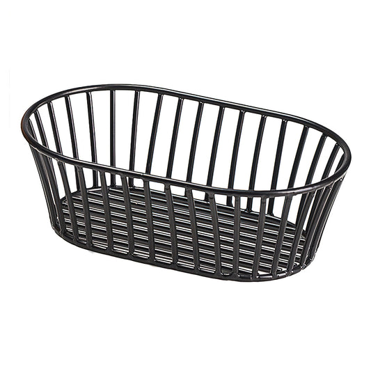 8.5" x 5.5" Stackable Tuscan-Style Oblong Wire Basket