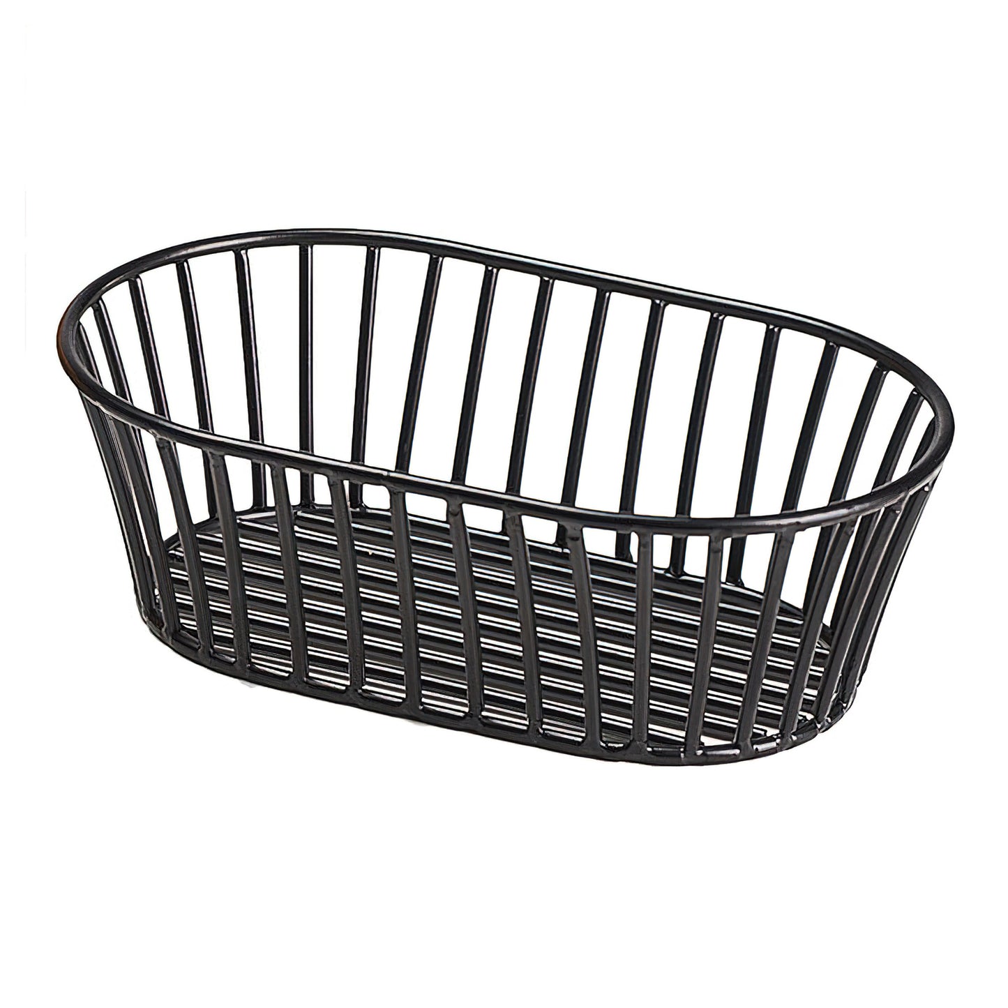 8.5" x 5.5" Stackable Tuscan-Style Oblong Wire Basket