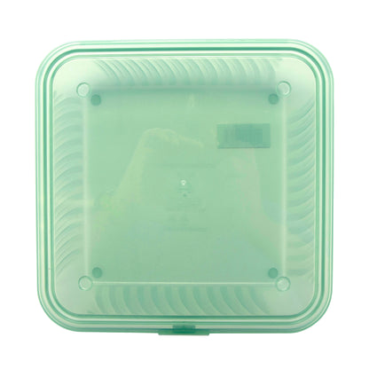 9'' x 9'' Flat Top Single Entree Food Container, 3.5" deep (Set of 4 ea.)