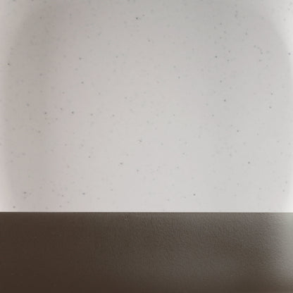 Melamine Rectangular Bowl - White Speckle Inside, Chocolate Outside