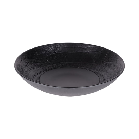 Melamine Round Bowl - Black
