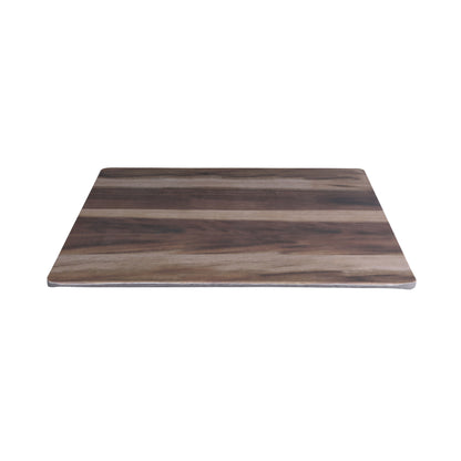 Melamine Square Faux Wood - Hickory Wood