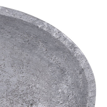 Melamine Oval Bowl - Coal