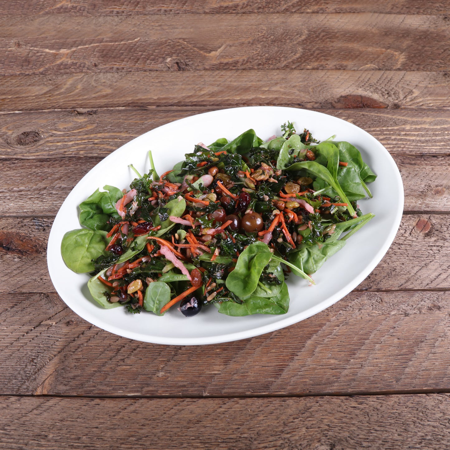 Melamine Deep Oval Plate - Off White