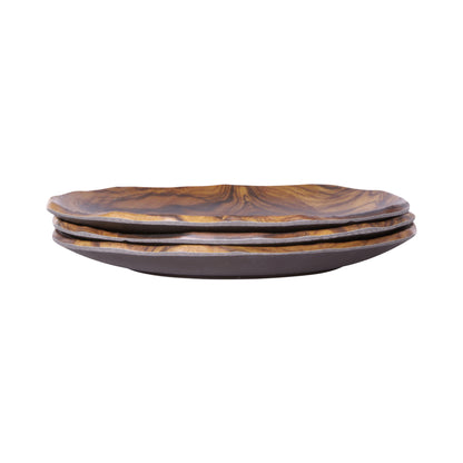 Melamine Round Plate - Sequoia
