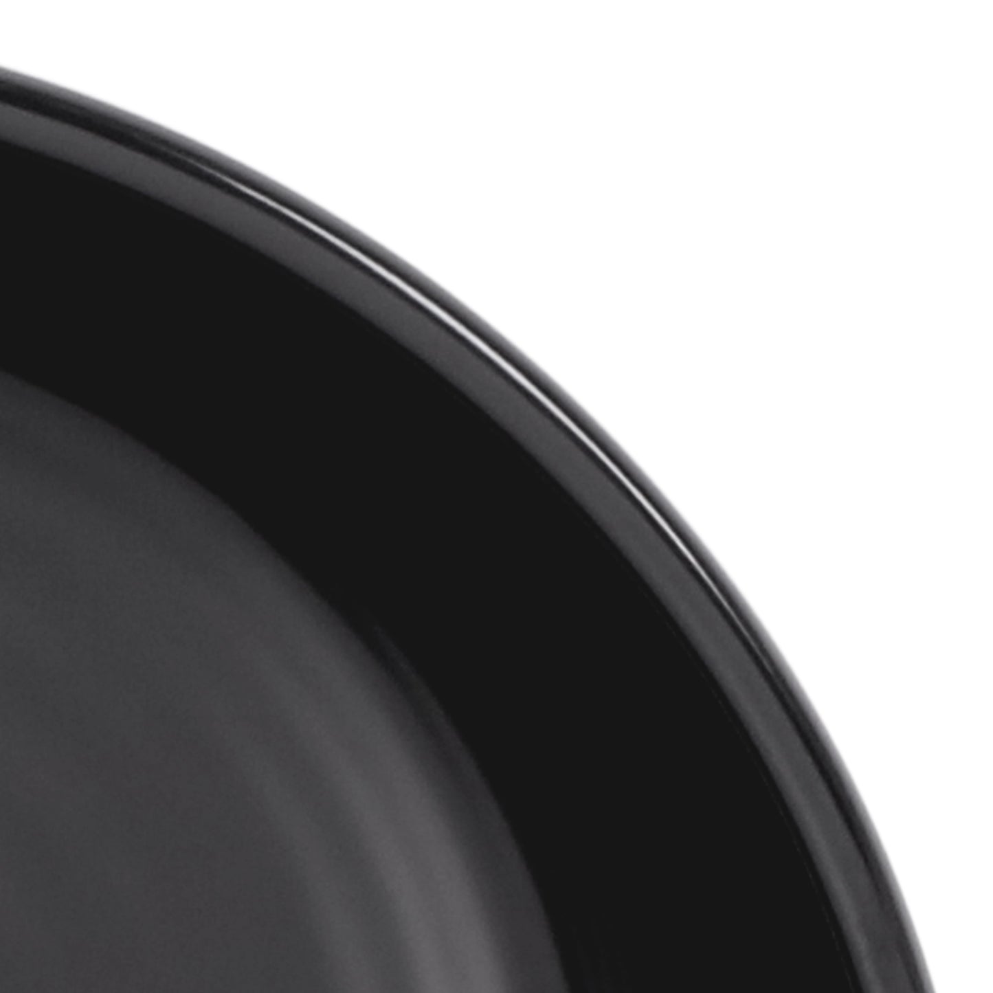 Melamine Round Ring Bowl - Black
