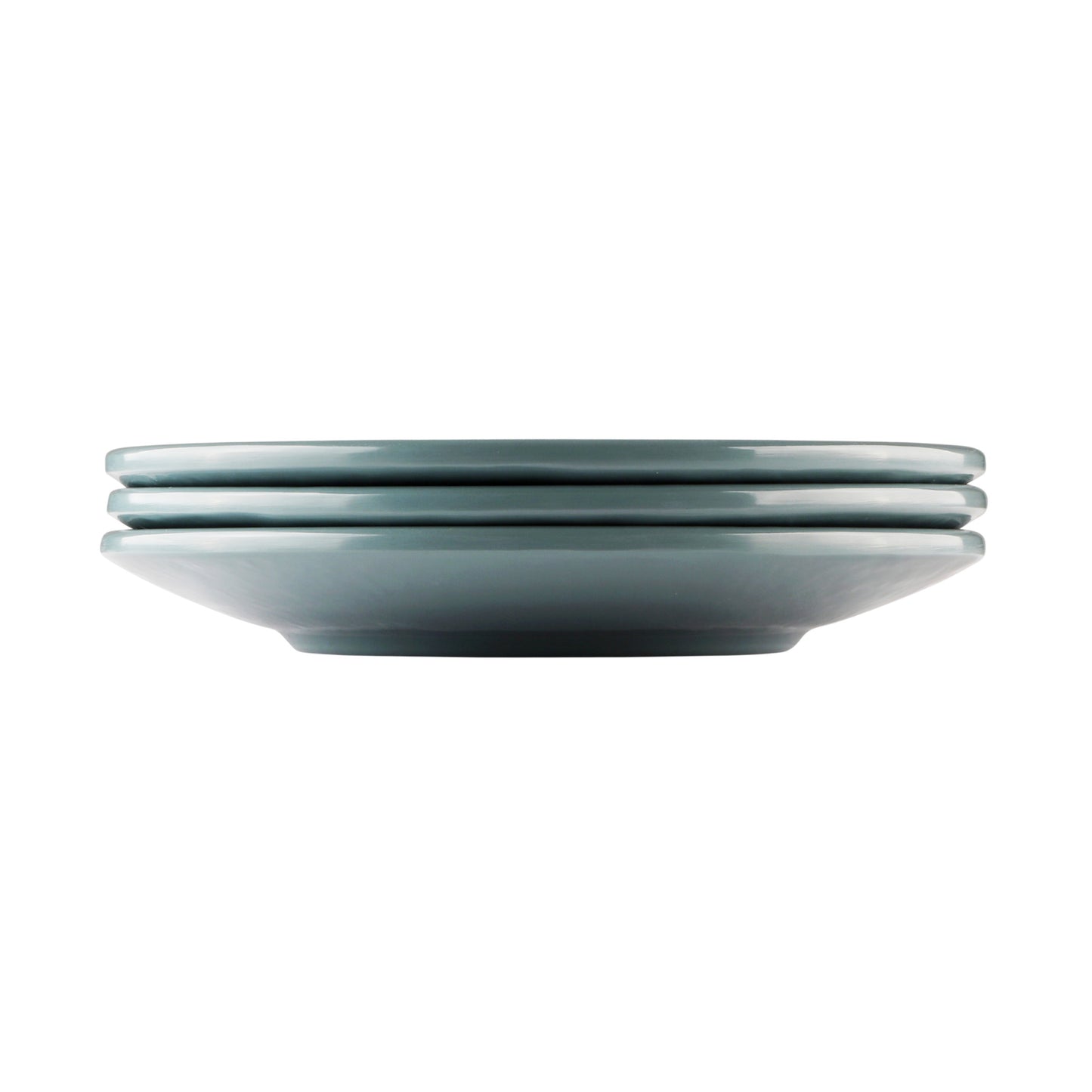 Melamine Round Pebble Plate - Abyss
