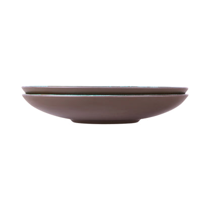 Melamine Round Bowl - Stardust Green
