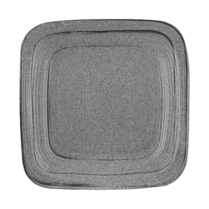 Melamine Irregular Square Plate - Granite Stone Design