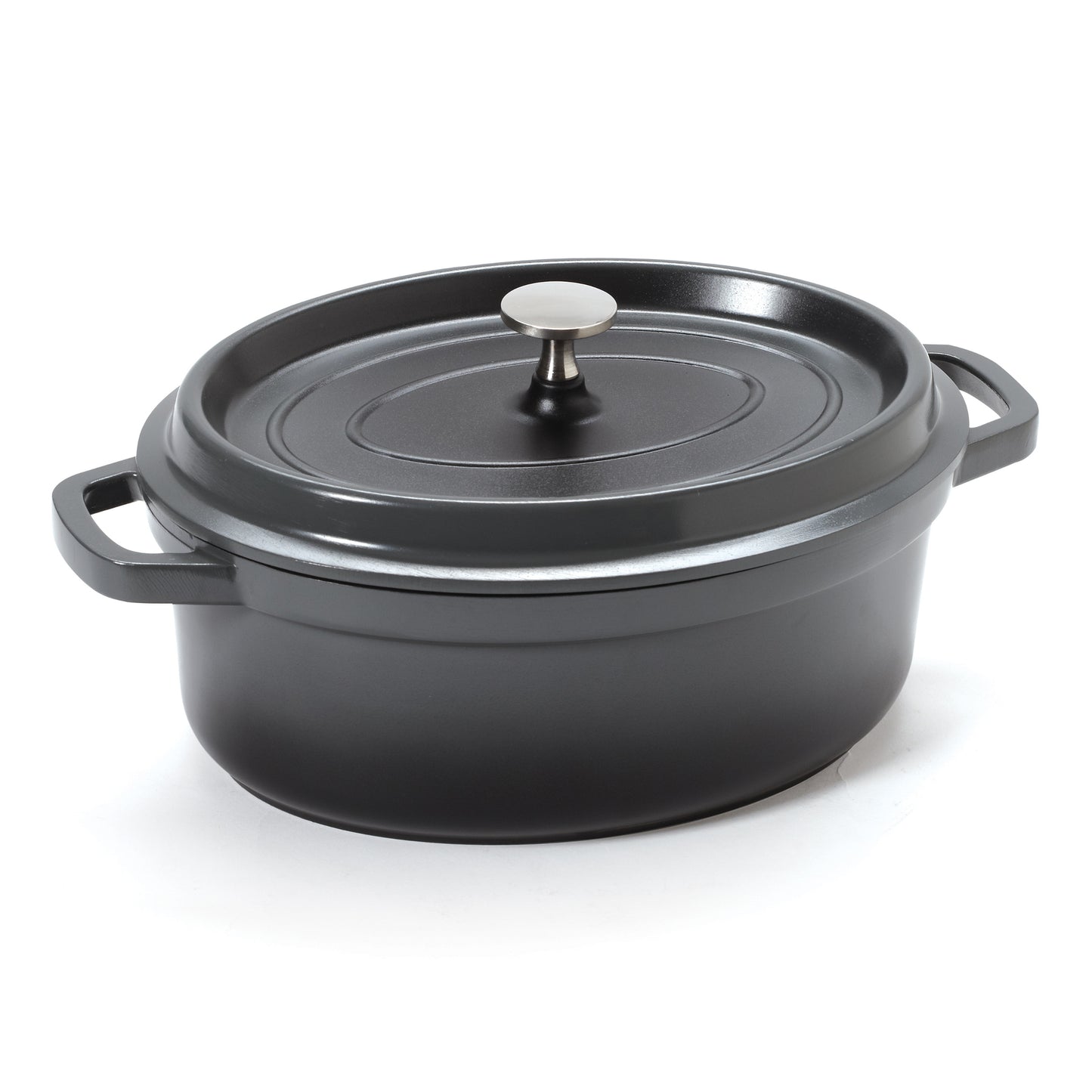 3.5 qt. (3.75 qt. rim-full), 10.25" x 7.88" Induction Ready Oval Dutch Oven w/ Lid