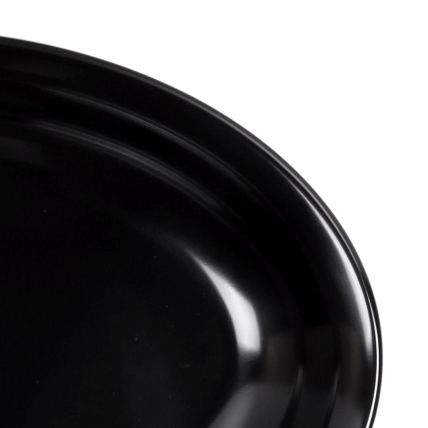Melamine Oval Platter - Black