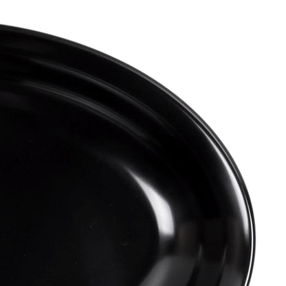 Melamine Oval Platter - Black