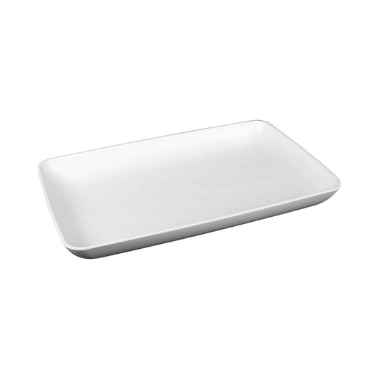 Melamine Rectangular Platter - Off White