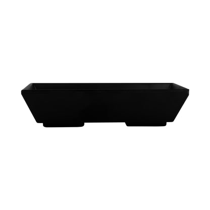 Melamine Rectangle Ramekin - Black