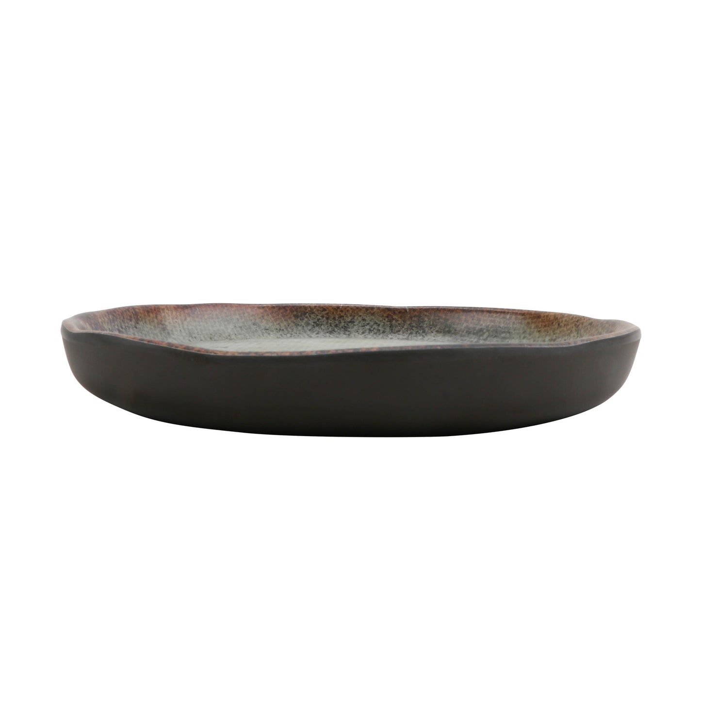 6" savor woven round melamine plate, 6"L x 6"W x 0.75"H, GET, cheforward