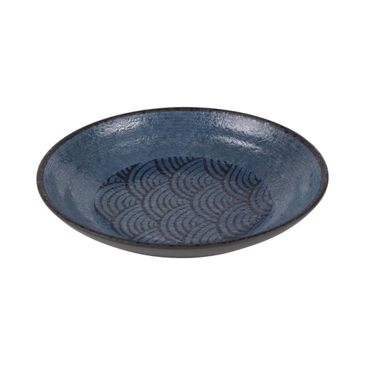 Melamine Round Bowl - Catalina Dark Blue