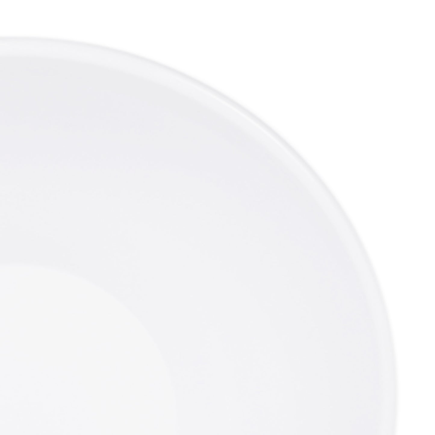Melamine Round Bowl - White