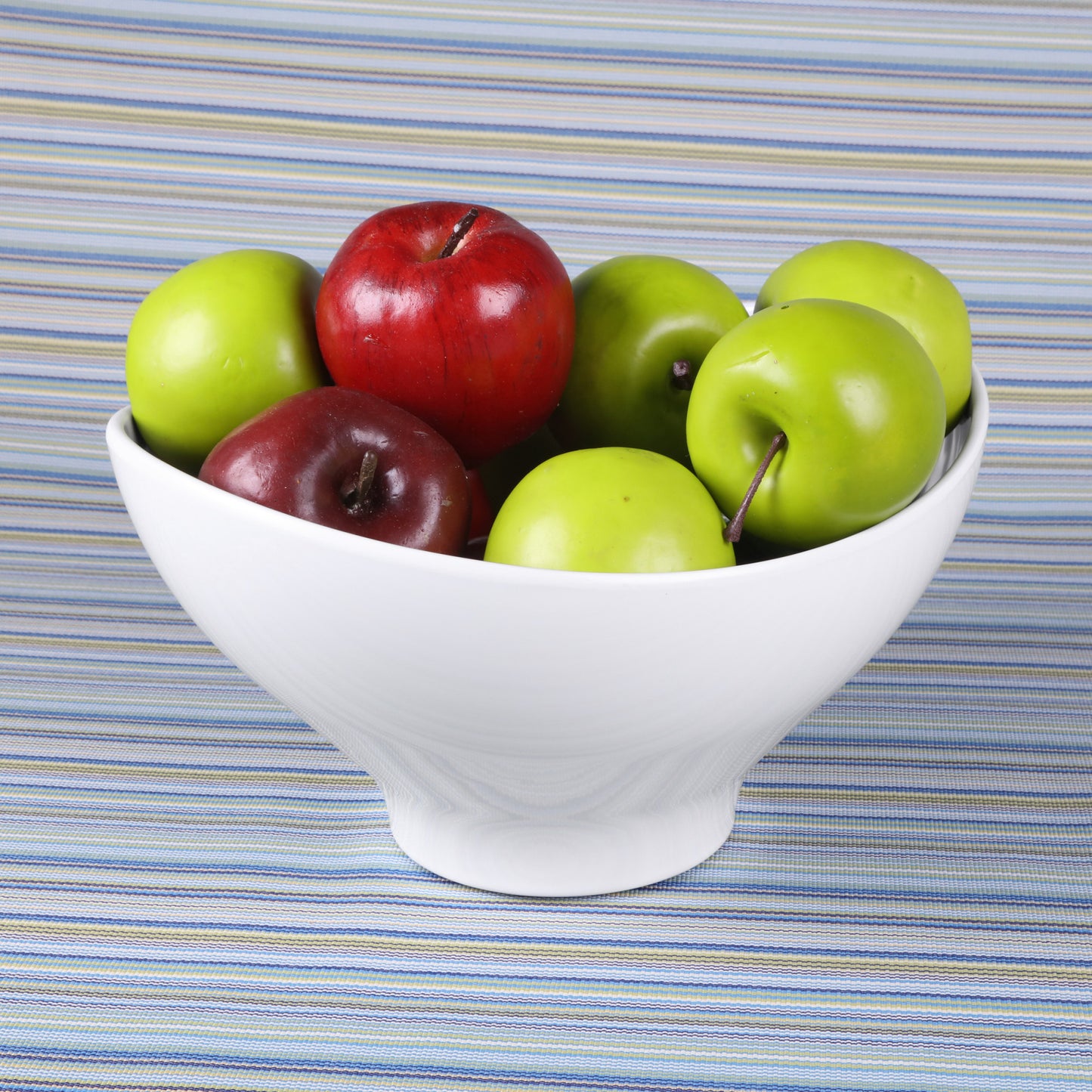 Melamine Deep Oval Bowl - White