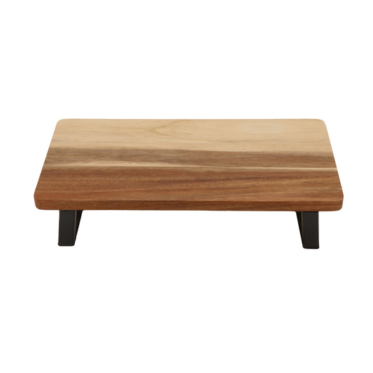 13.8" x 7.5" Wood Riser w/ Foldable Legs 3" h