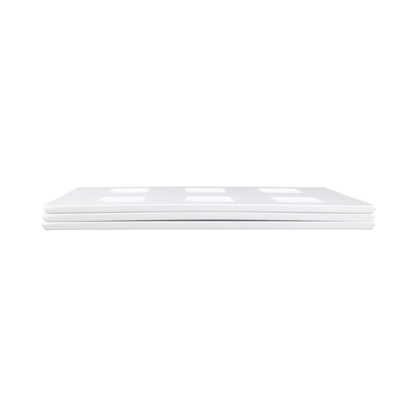 Melamine Ramekin Base Plate - White