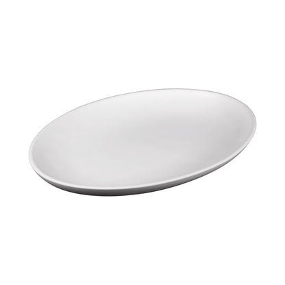 Melamine Oval Platter - Off White