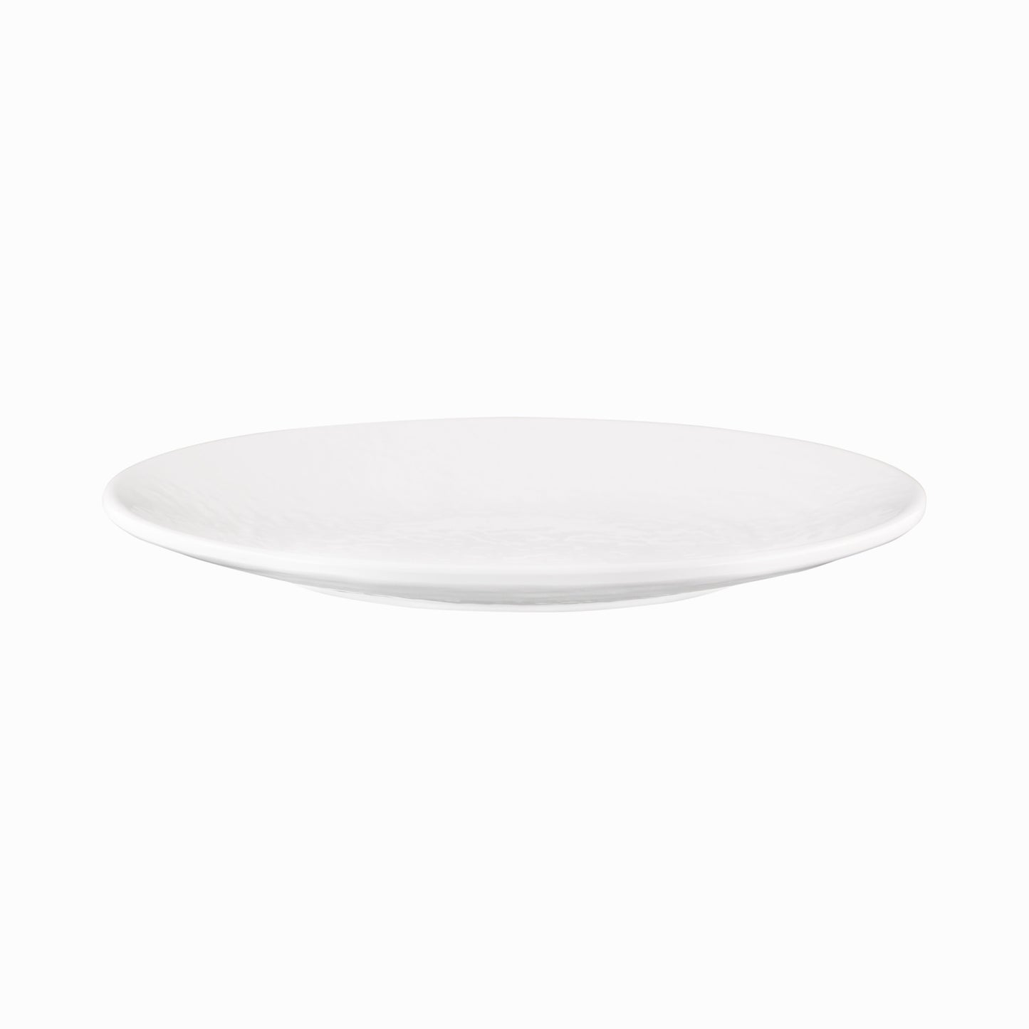 Melamine Oval Pebble Platter - White