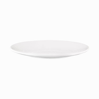 Melamine Oval Pebble Platter - White