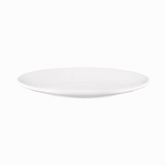 Melamine Oval Pebble Platter - White