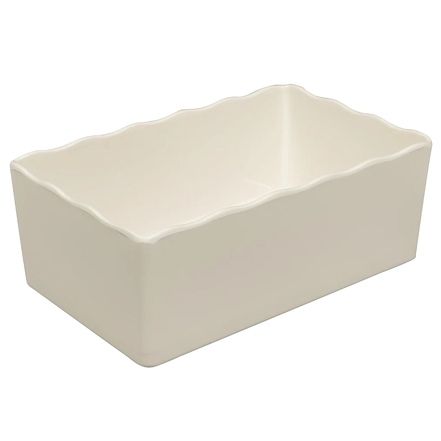 3.4 qt., 6.4" x 10.2" Crock, 3.9" Deep