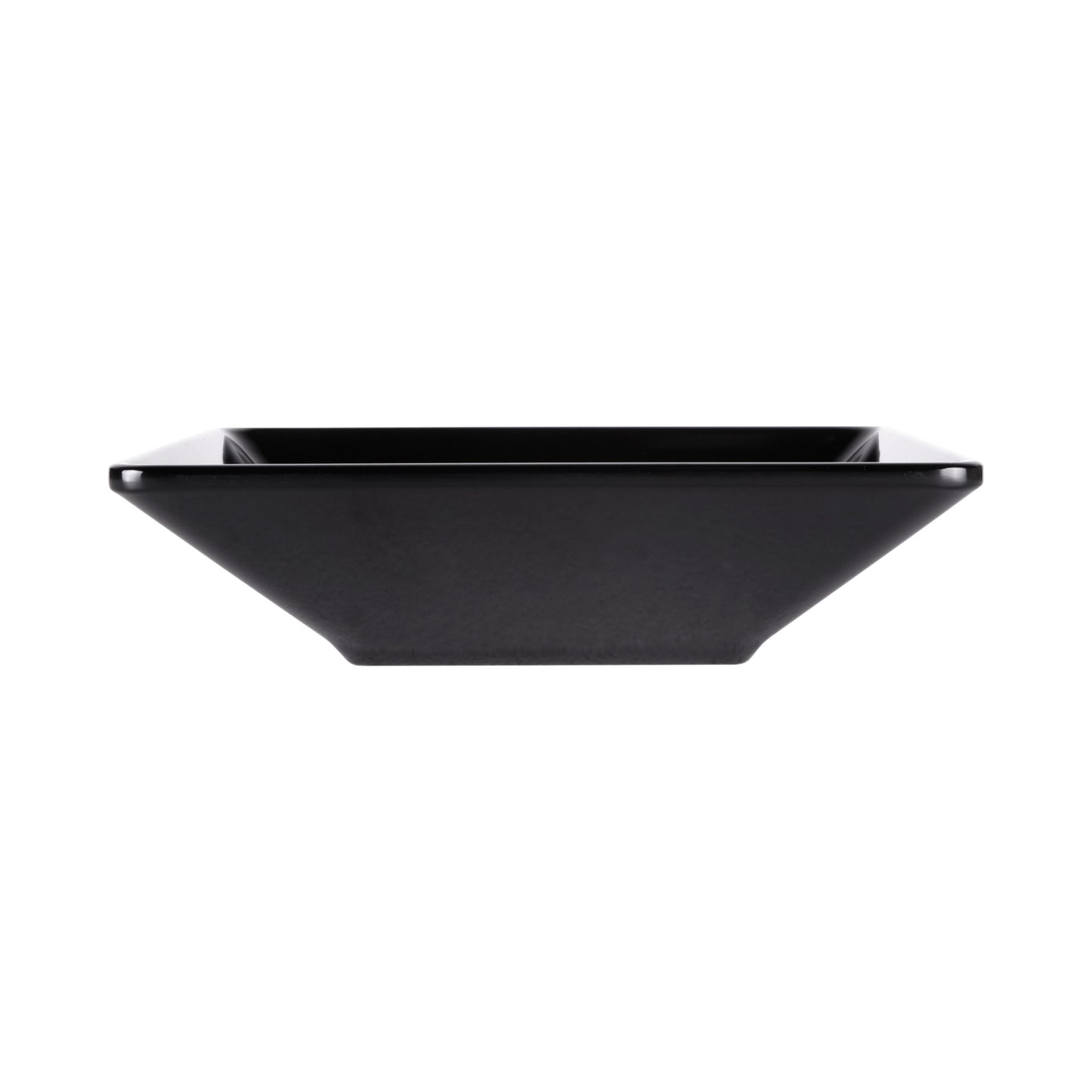 Melamine Square Bowl - Black