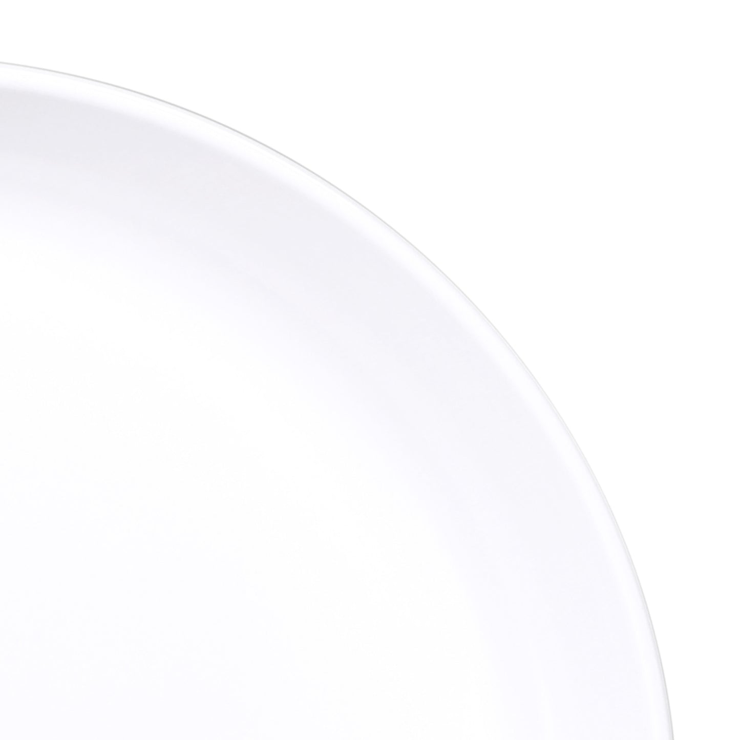 Melamine Round Bowl - White