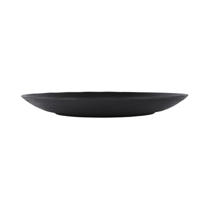 Melamine Round Plate - Black