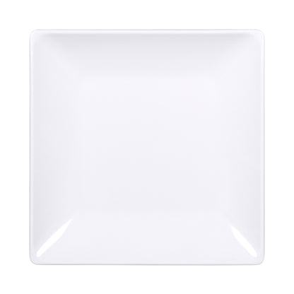 Melamine Square Plate - White