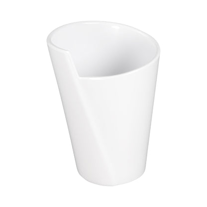 Melamine Medium Spiral Crock - White