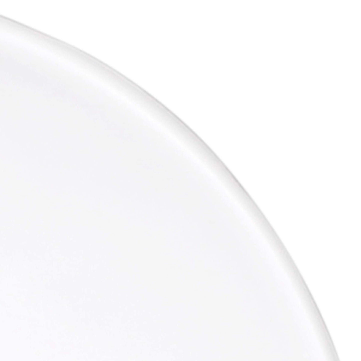 Melamine Round Plate - Off White