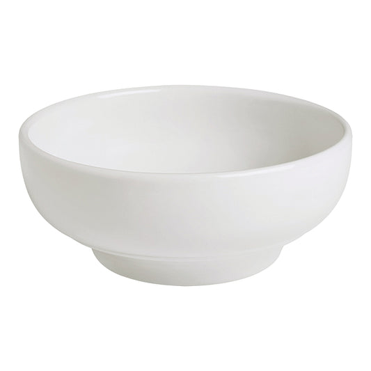 12.5 oz. Bright White Porcelain Rice/Cereal Bowl, 5 1/4" Dia., Corona Actualite (Stocked) (12 Pack)