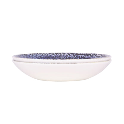 Melamine Round Bowl - Indigo Blue