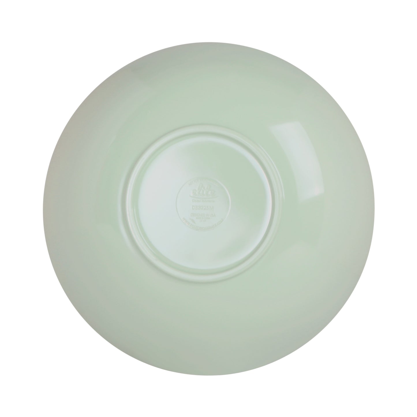 Melamine Round Crackle Bowl - Hemlock