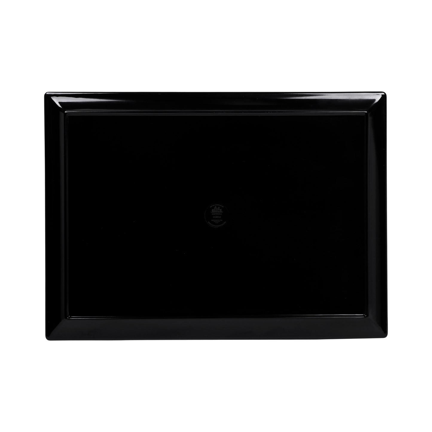 Melamine Rectangular Platter - Black