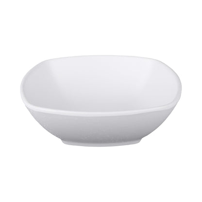 Melamine Square Bowl - White