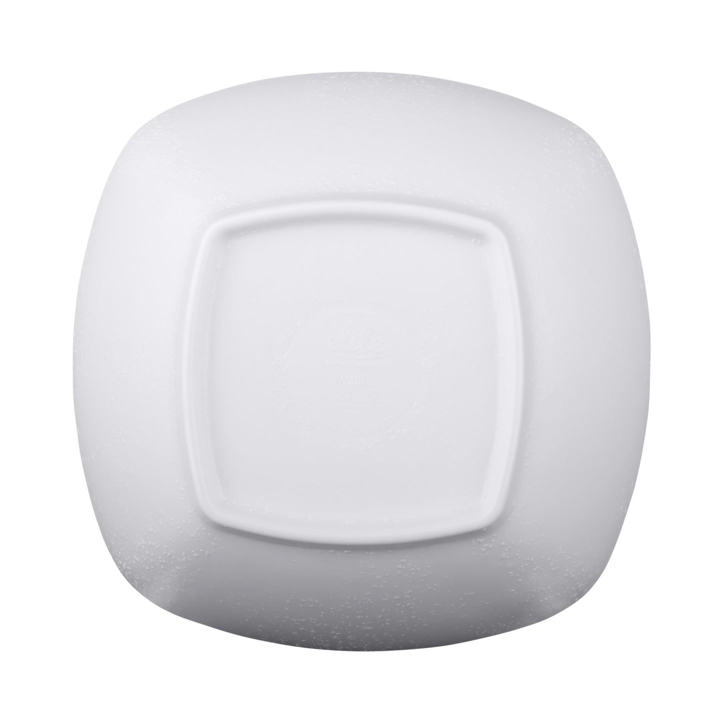 Melamine Square Bowl - White