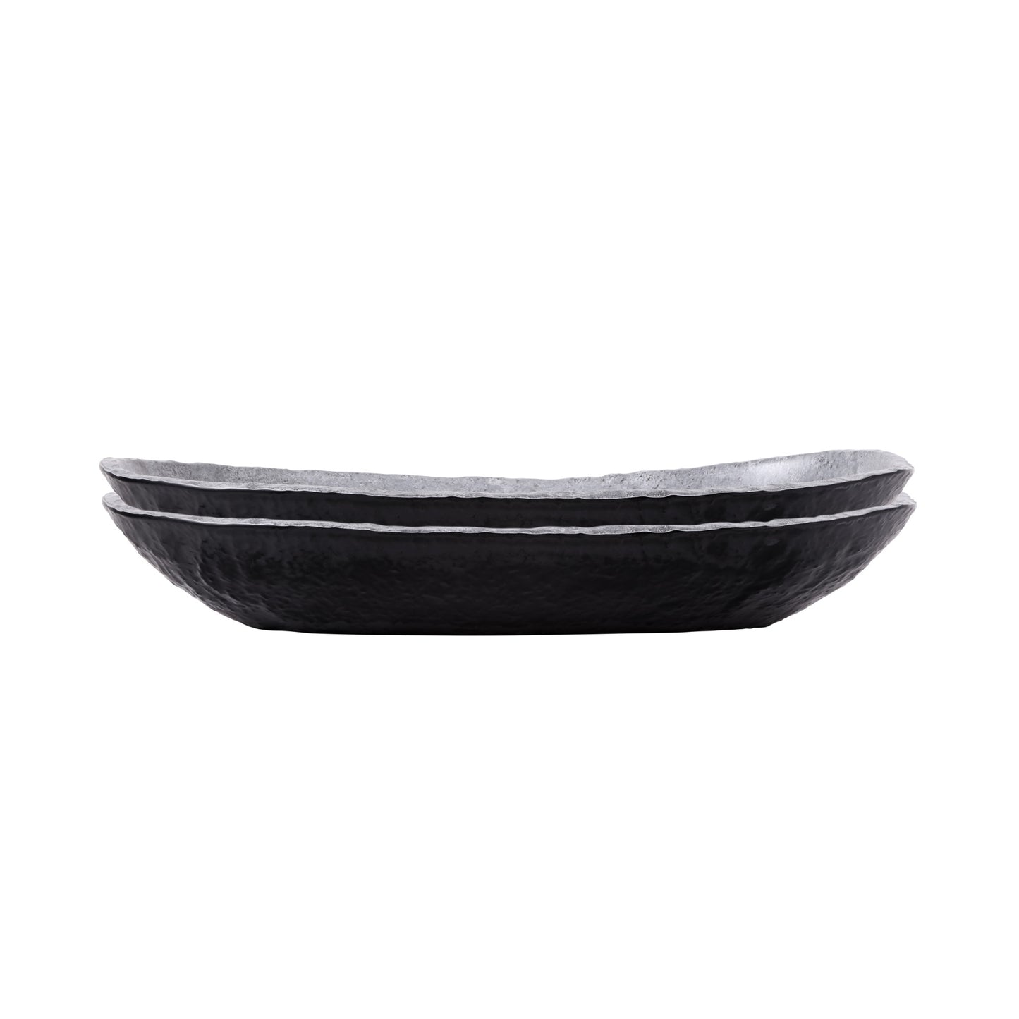 Melamine Oval Bowl - Coal