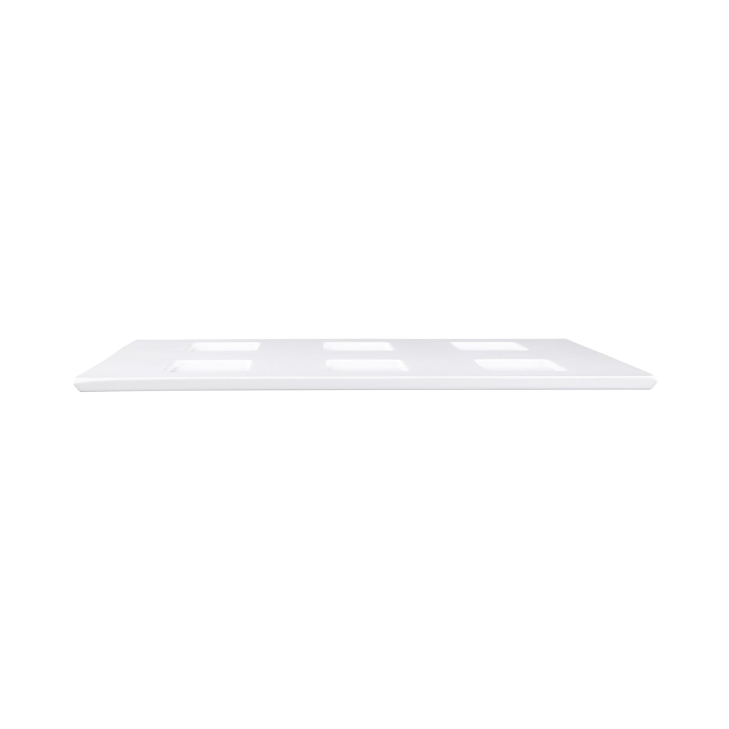 Melamine Ramekin Base Plate - White
