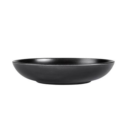 Melamine Round Bowl - Black